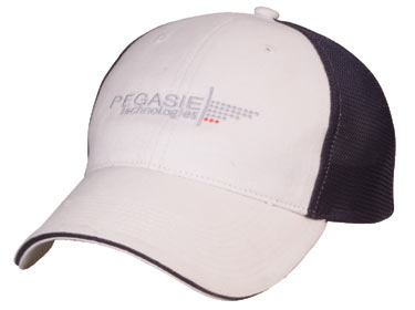  Casquette avec panneaux en filets souple