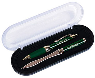  ensemble stylo et coupe papier