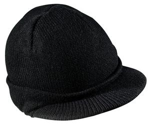 CASQUETTE EN TRICOT AVEC VISIÈRE UNISEX