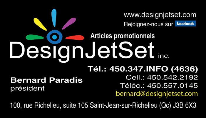 Cartes d'affaires sur carton 14 pts